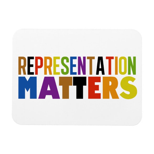 Íman Representation Matters Rainbow Diversity Card (Horizontal)