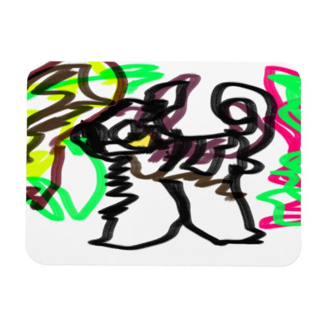 Íman Reprodução de outono de rouco (Horizontal)