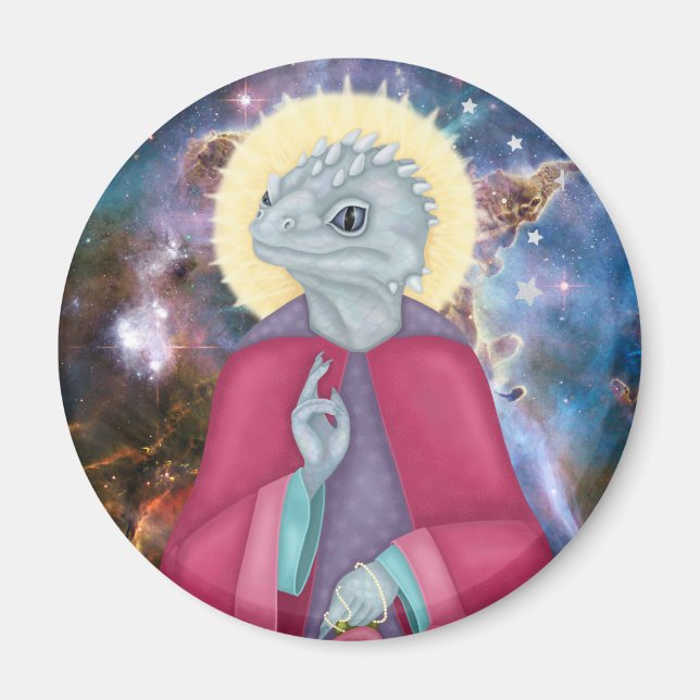 Íman réptil (Frente)