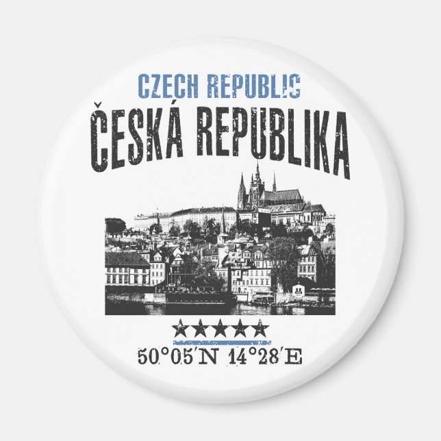 Íman República Checa (Frente)