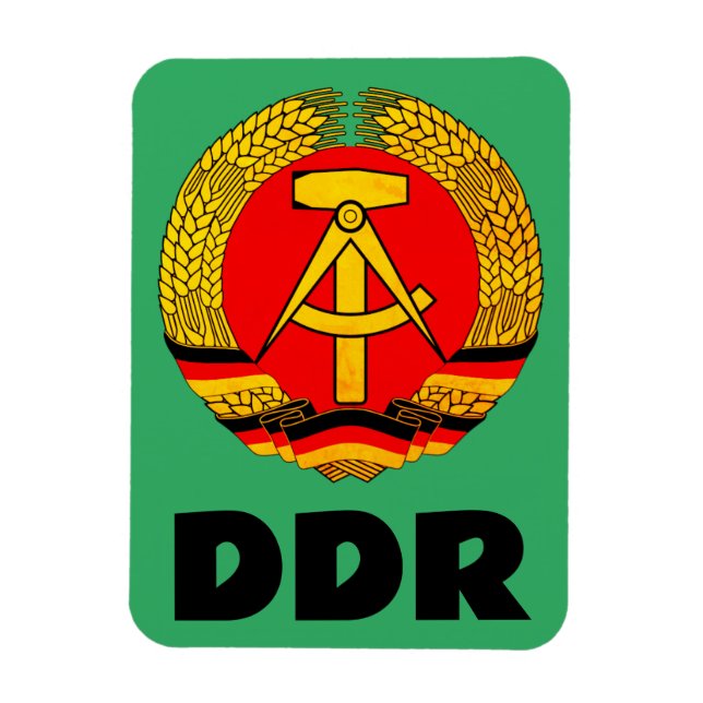 Íman República Democrática Alemã (DDR, GDR) Alemanha Or (Vertical)