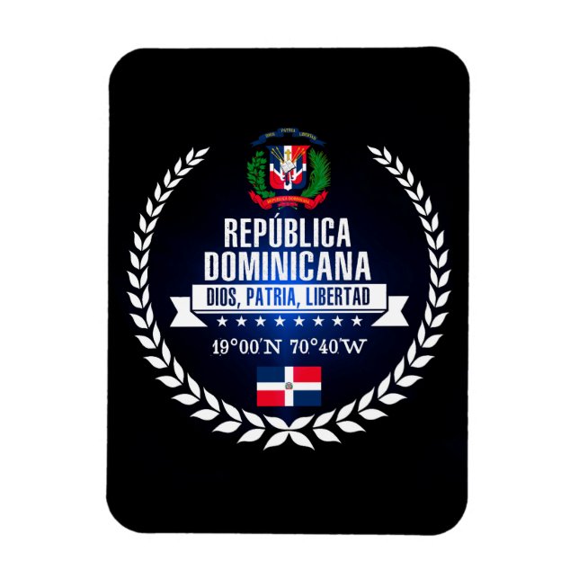 Íman República Dominicana (Vertical)