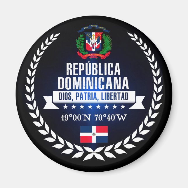 Íman República Dominicana (Frente)