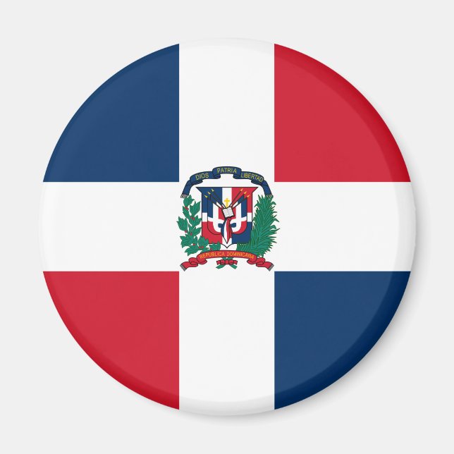 Íman República Dominicana Sinalizador Magnet (Frente)