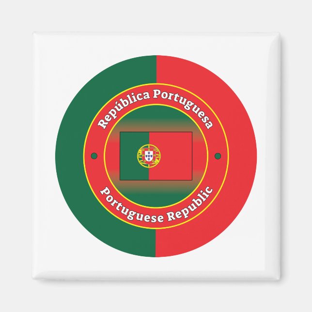 Íman República Portuguesa (Frente)