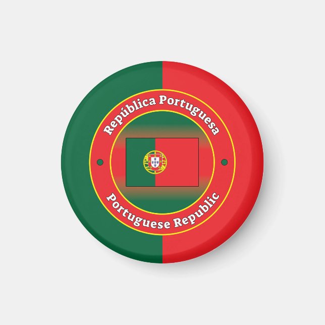 Íman República Portuguesa (Frente)