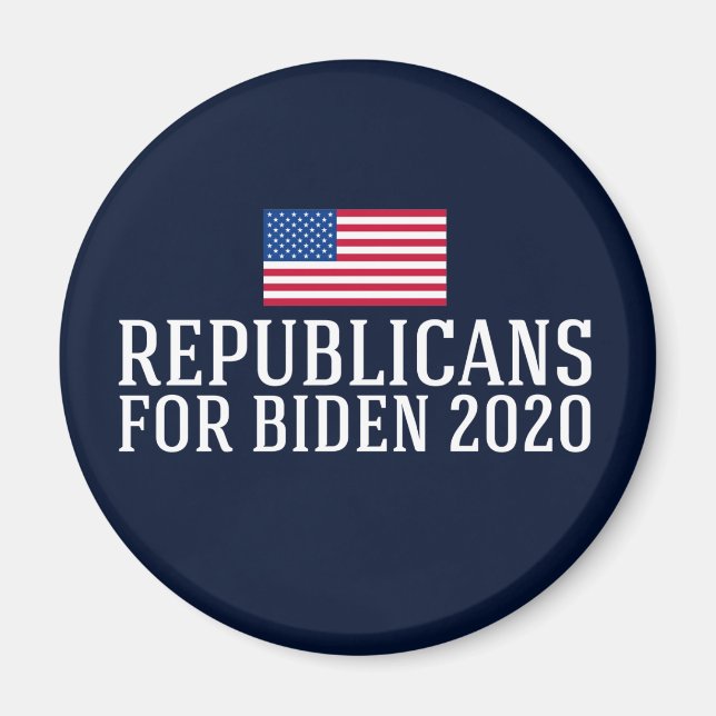 Íman Republicanos para Biden 2020 (Frente)