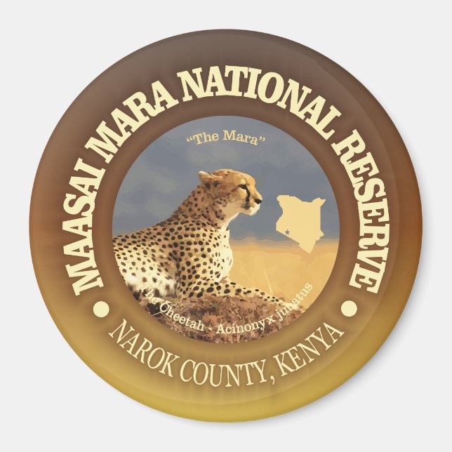 Íman Reserva Nacional de Maasai Mara (Frente)