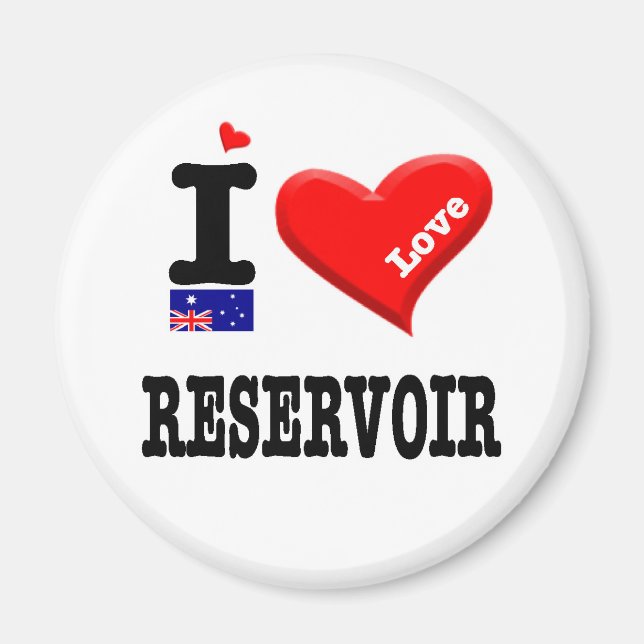 Íman RESERVATÓRIO - Eu Amo (Frente)