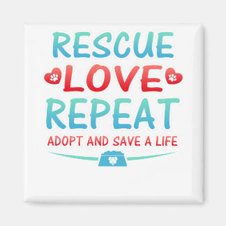 Íman Resgate Love Repetir Adotar e Salvar uma Vida