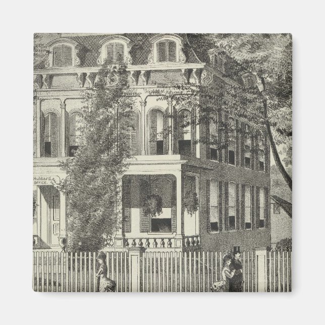 Íman Residência de Charles Hubbard (Frente)