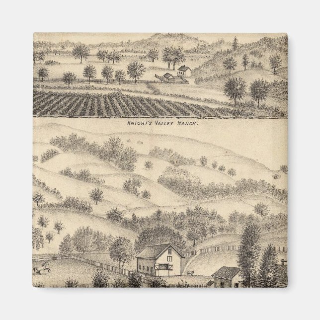 Íman Residência de Joseph Alexander, Mendocino (Frente)