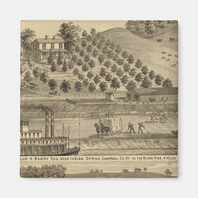 Íman Residência de Taylor H Berry (Frente)