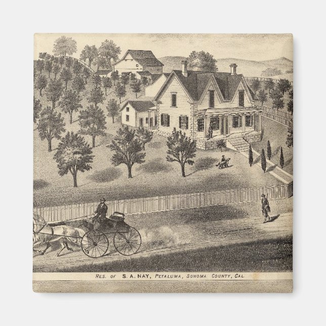 Íman Residências de SA Nay e DM Winans (Frente)