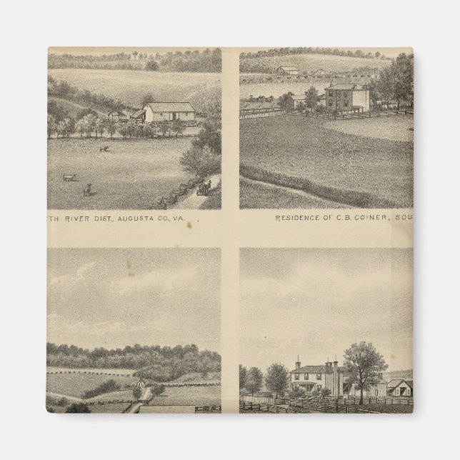 Íman Residências do Condado de Augusta (Frente)