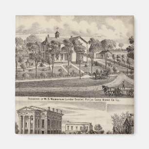 Íman Residências e edifícios em Poplar Grove