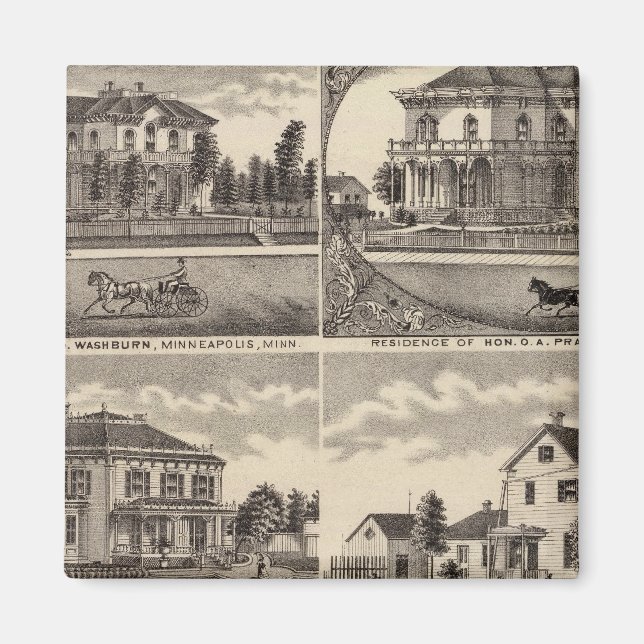 Íman Residências em Minnesota (Frente)