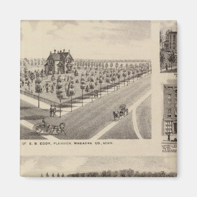 Íman Residências, Fazendas, Minnesota (Frente)