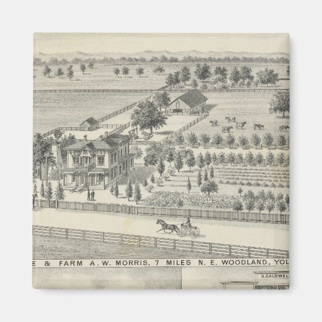 Íman Residências florestais, fazendas (Frente)