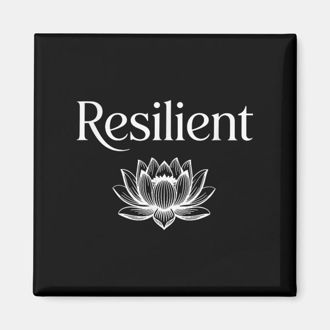 Íman Resilient Mental Strength Self-esteem Motivation R (Frente)