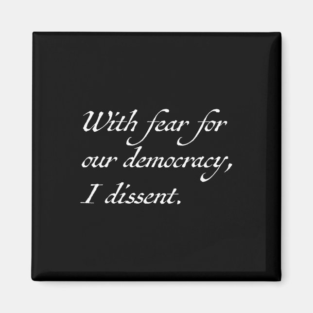 Íman Resista Com Medo Pela Nossa Democracia Eu Dissonho (Frente)