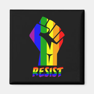 Íman Resiste Lgbt Pride Love T Shirt Gay Lésbian Legal