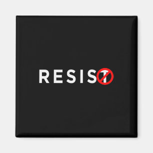 Íman Resistência à Camisa #resiste ao Anti Trump #indiv