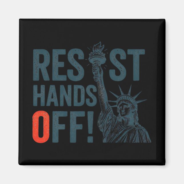Íman Resistência À Estátua Da Resistência Da Liberdade  (Frente)