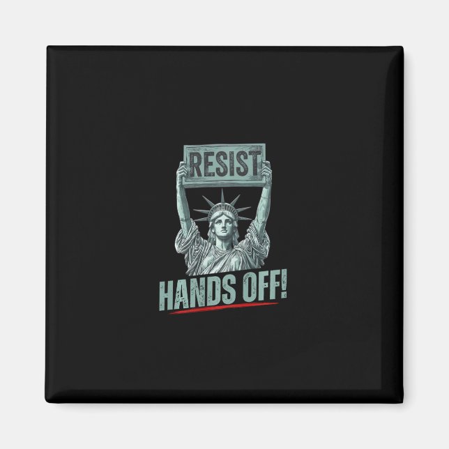 Íman Resistência À Estátua Da Resistência Da Liberdade  (Frente)