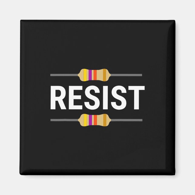 Íman Resistência ao Engenheiro elétrico engraçado (Frente)