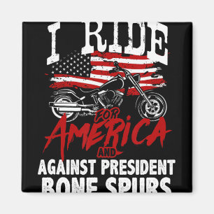 Íman Resistência de motociclista anti-Trump contra Espo