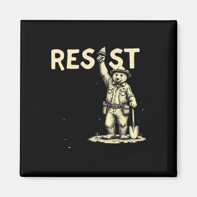Íman Resistência do Urso 1 (Frente)
