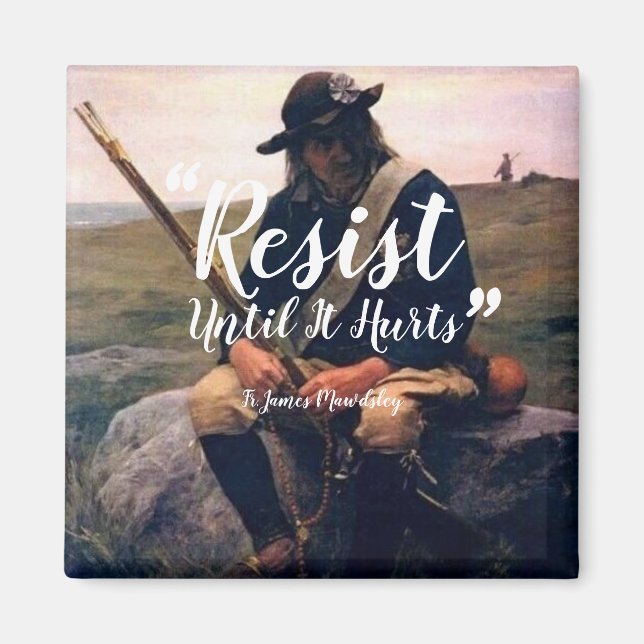 Íman Resistir Até Que Machuque O Magnet (Frente)