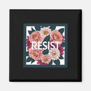 Íman Resistir - Protesto político floral anti-Trump