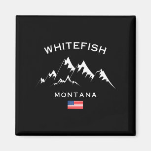 Íman Resort de esqui Whitefish Montana Montanhas Rochos