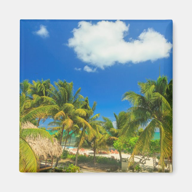 Íman Resort de praia tropical, Belize (Frente)