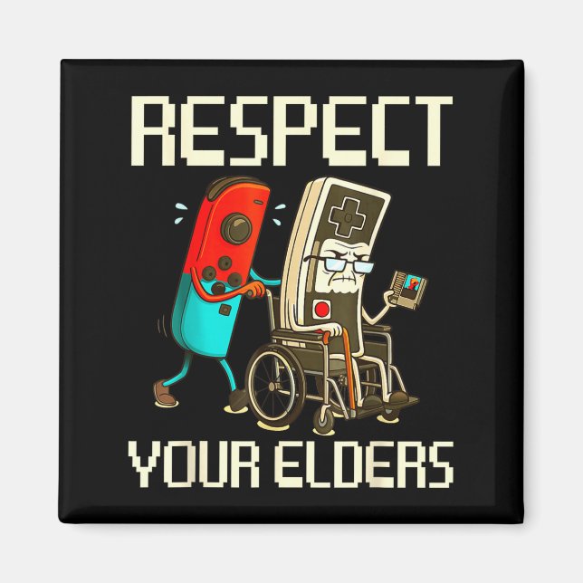 Íman Respect Your Elders Gaming Clic  (Frente)