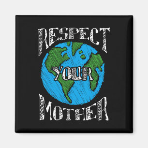 Íman Respeite o ambiente verde do planeta Terra-mãe
