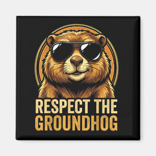 Íman Respeite O Dia Do Groundhog Ground Hog 2026