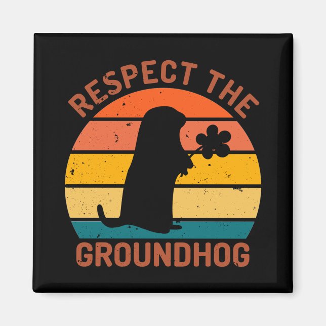 Íman Respeite O Marmota (Frente)