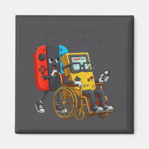 Íman Respeite Seus Anciãos Controle de Jogos Retro Engr