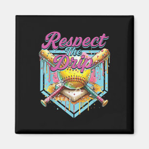 Íman Respeito de Jovens de Sorvete Softball com Drives