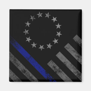 Íman Resposta da Linha Azul Betsy Ross American Flag