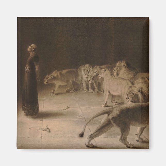 Íman Resposta de Daniel ao Rei por Briton Riviere (Frente)