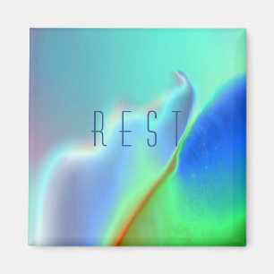 Íman "Rest" Magnet Impressão colorido