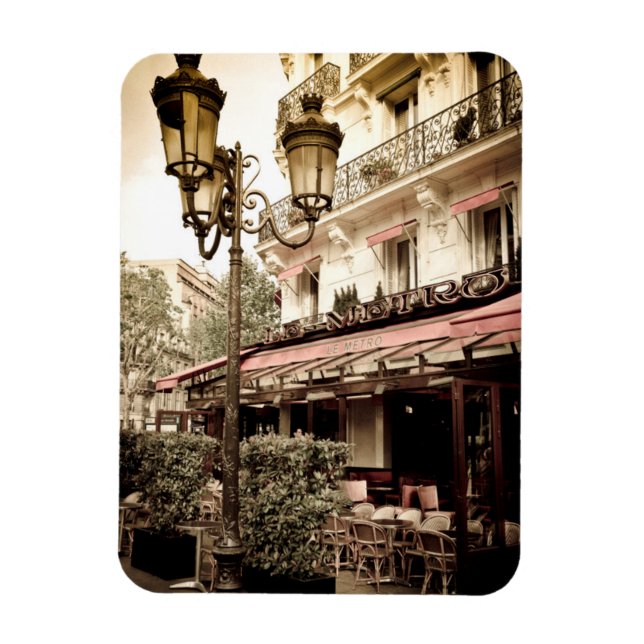 Íman Restaurante de rua, Paris, França (Vertical)