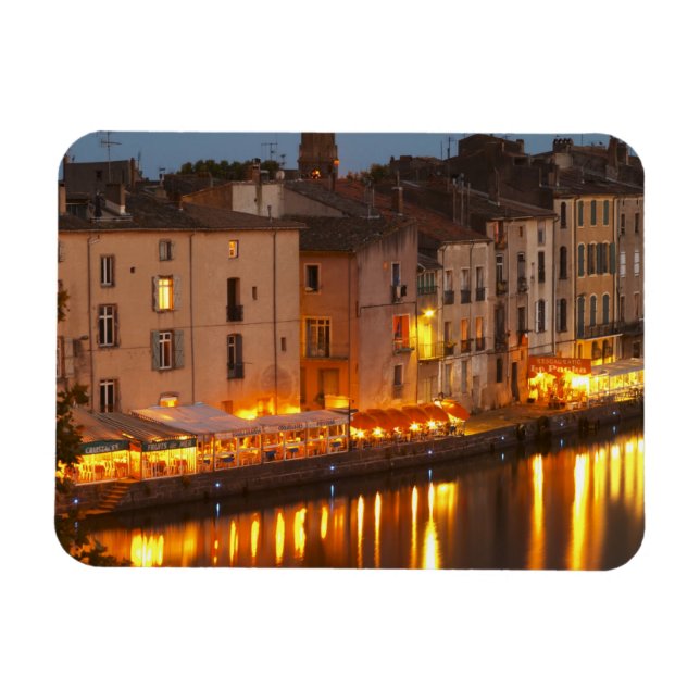 Íman Restaurantes ao longo do rio l'Herault. L'Herault (Horizontal)