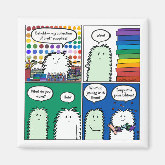 Íman Retenção — Minha Coleção de Artesanatos Fornecidos