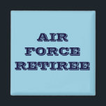 Íman Retilaria da Força Aérea do Magnet<br><div class="desc">Retilaria da Força Aérea do Magnet</div>