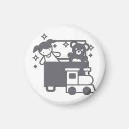 Íman Retiram actividades Button trabalhos domésticos